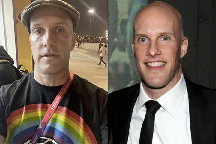 american journalist wore shirt in support of gay community in qatar dies after being released from c