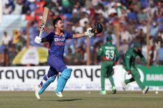 India gave Bangladesh a target of 410 runs in the third ODI