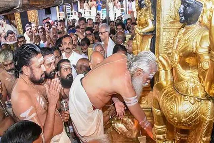 Record booking for darshan in Sabarimala temple today
