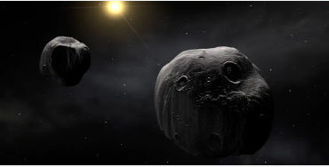 asteroid, space, universe