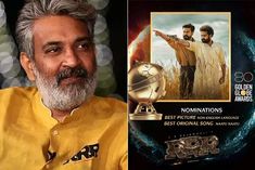 Rajamoulis RRR nominated in 2 categories at Golden Globe Awards