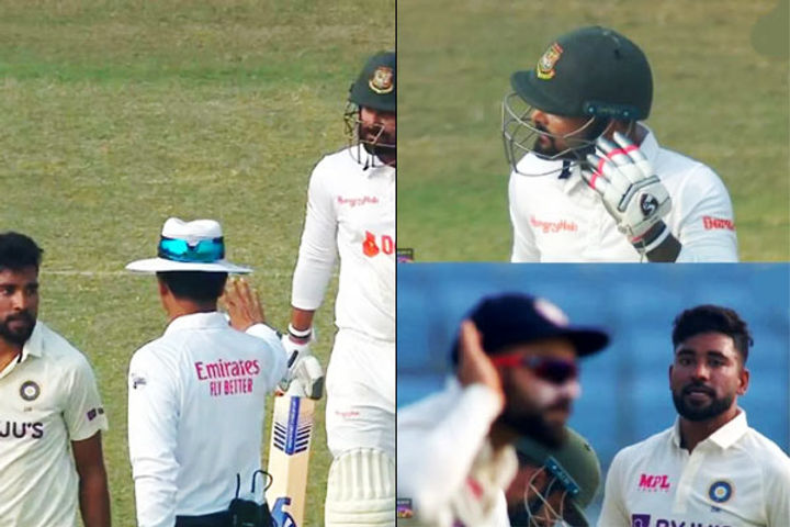 siraj and liton das clashed kohli made fun of something like this