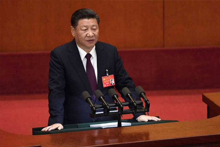 slogans raised against jinping people demanded to step down