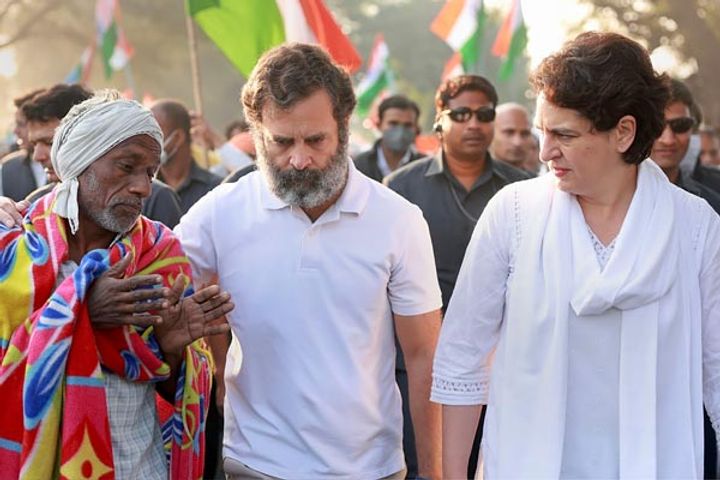 bharat jodo yatra will pass through these routes in the capital the crowd walking with rahul bharat jodo yatra will pass through these routes in the capital the crowd walking with rahul