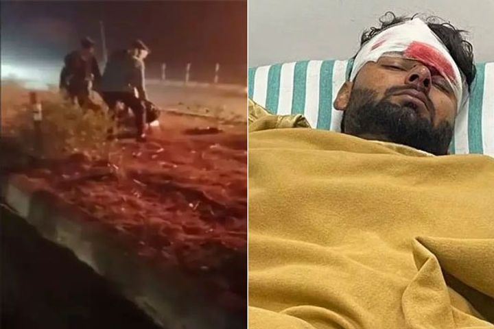 rishabh told police doesnt remember how he got out of the car