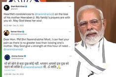 shahrukh salman khan trolled after tweeting on the death of pm modis mother hiraba