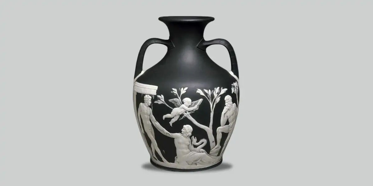 glass, sand, lime, soda, ash, high temperature