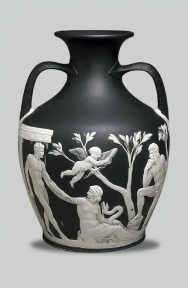 glass, sand, lime, soda, ash, high temperature