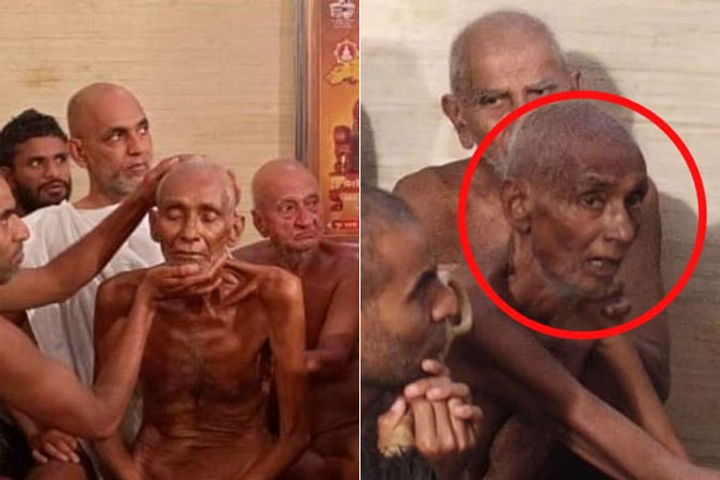 muni samarth sagar sacrificed his life in jaipur was on fast unto death for sammed shikhar