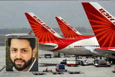accused of urinating on woman in flight arrested from bangalore company fired
