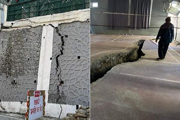 central government alert on joshimath national disaster management authority team will take stock of