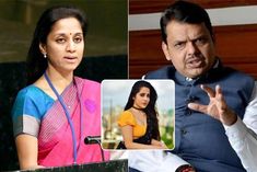 supriya sule angry over comment on urfis clothes told fadnavis dont forget she is someones daughter