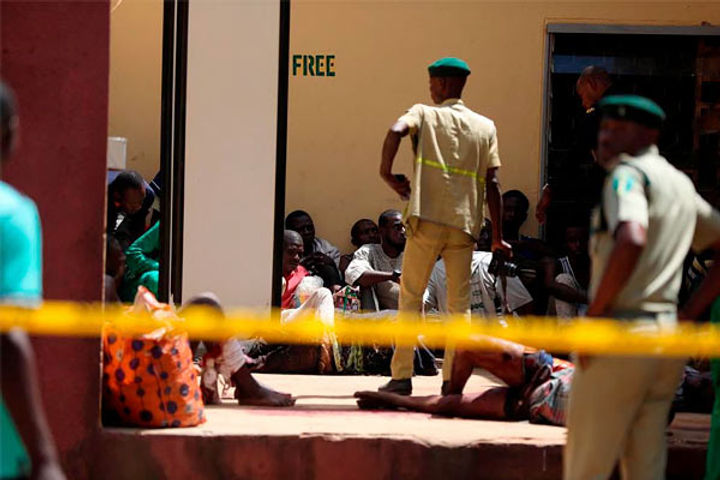 31 held hostage after train station attack in nigeria