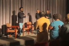 ss rajamouli and jr ntr got standing ovation in america after watching rrr