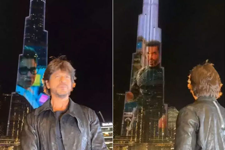 the trailer of shahrukhs film pathan was shown on burj khalifa