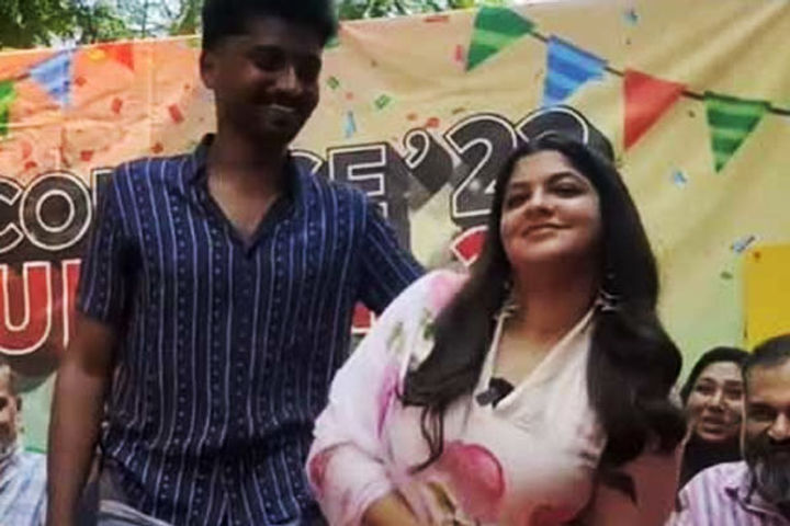 misbehavior with actress aparna balamurali boy touched her inappropriately