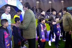 amitabh bachchan met many footballers including ronaldo and messi in riyadh