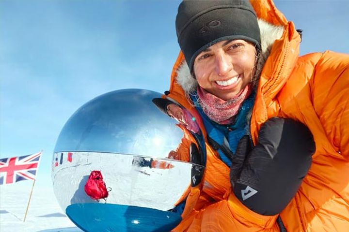 harpreet chandy travels 1397 kms alone in antarctica in minus 50 degree celsius temperature