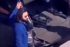 ranbirs look from the sets of animal leaked