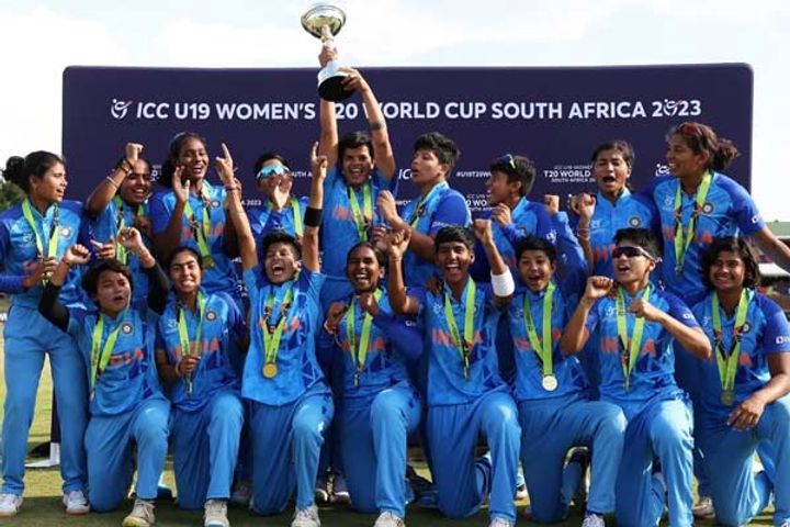 Under 19 World Cup India beat England by 7 wickets in the final