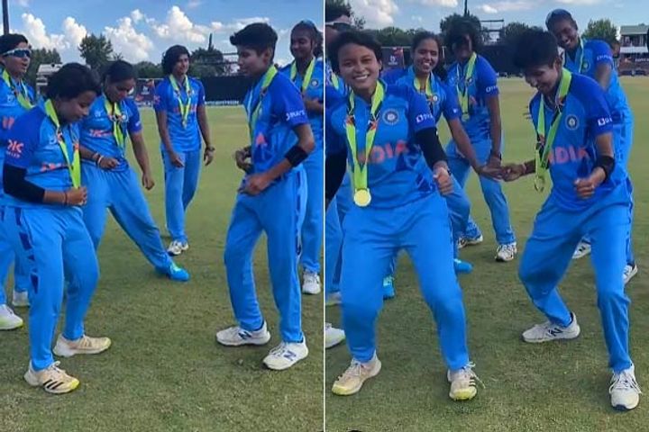Daughters of India danced to Kala Chashma song after becoming champion Daughters of India danced to Kala Chashma song after becoming champion