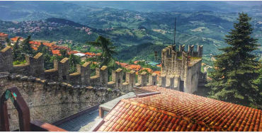 San Marino, Saint Marinus, Rimini, Italy