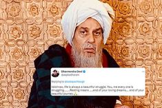 the person said on twitter why is dharmendra behaving like a struggler the actor gave this answer