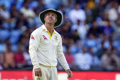 david warner ruled out of ongoing second test against india