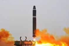 north korea again fired two ballistic missiles into the east sea