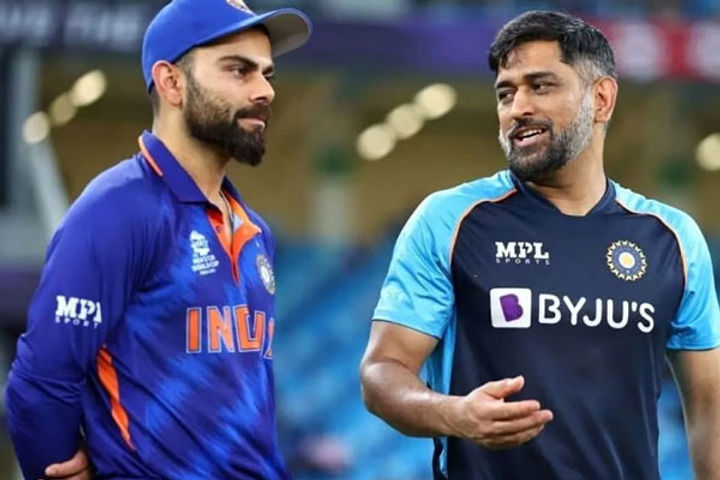 Virat Kohli and MS Dhoni Virat Kohli and MS Dhoni