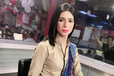 Pakistan's first transgender news anchor Marvia Malik