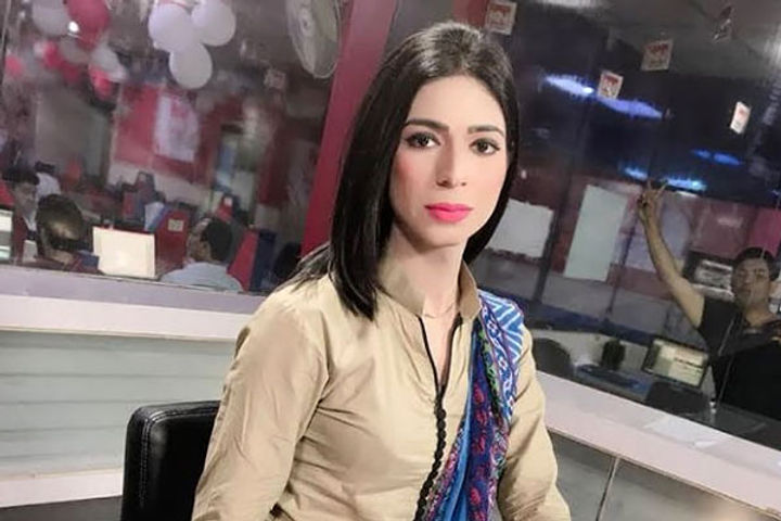Pakistan's first transgender news anchor Marvia Malik