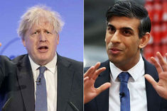 boris johnson hits out at rishi sunak over new brexit deal