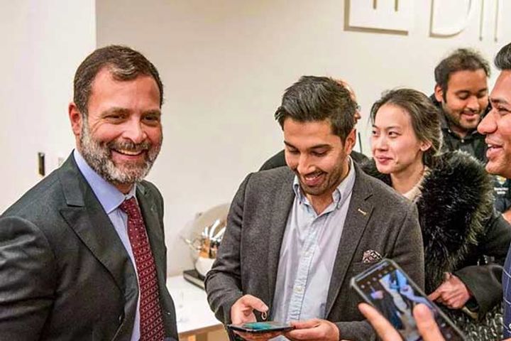 My phone was snooped Rahul said in Cambridge University  Democracy is in danger