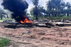 Explosion at illegal oil refinery in Nigeria kills 12