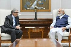 Bill Gates wrote I am more optimistic after meeting PM Modi