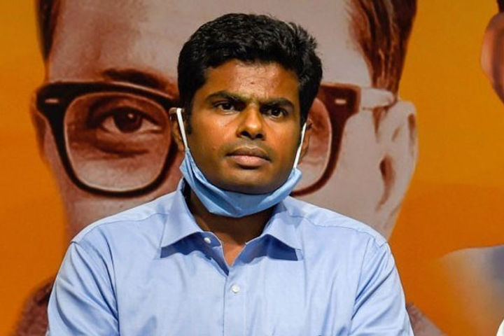 fir lodged against tamil nadu bjp president annamalai for making serious allegations against dmk lea