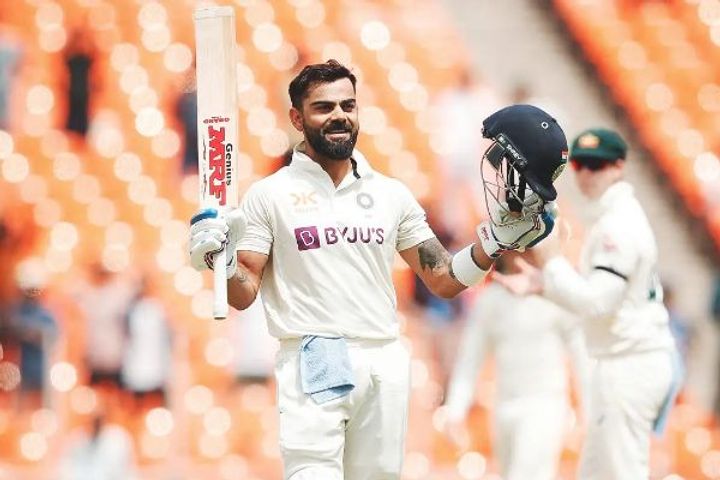 border gavaskar trophy kohli scored a century after 1205 days