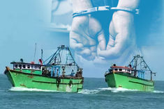 Sri Lankan Navy arrested 16 fishermen from Tamil Nadu