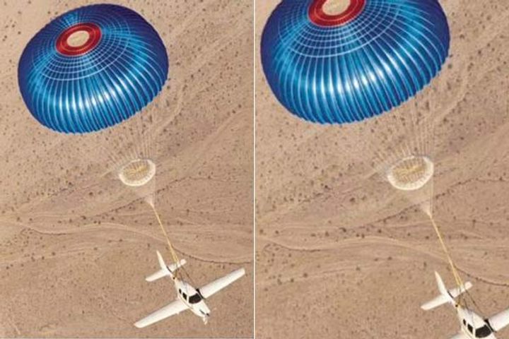 a parachute prevented an aircraft crash in brazil a safe landing