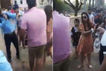 female tourist thrashes guard with slippers in goa alleges indecency video viral