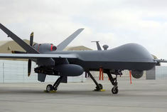 russian fighter jet shot down an american drone flying over the black sea