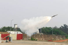 successful test of very short range air defense system missile rajnath singh praised drdo