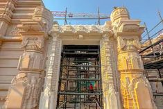 the first picture of the sanctum sanctum where ramlala will sit