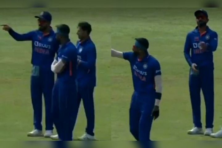 king kohlis fans got angry with this act of hardik pandya video surfaced king kohlis fans got angry with this act of hardik pandya video surfaced