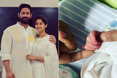 mohit raina became father holding daughters fingers shared on social media