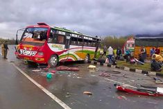 bus overturns in avantipora 4 people died many seriously injured