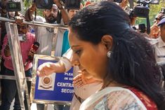 its been 10 hours interrogation of kavita today again called by ed