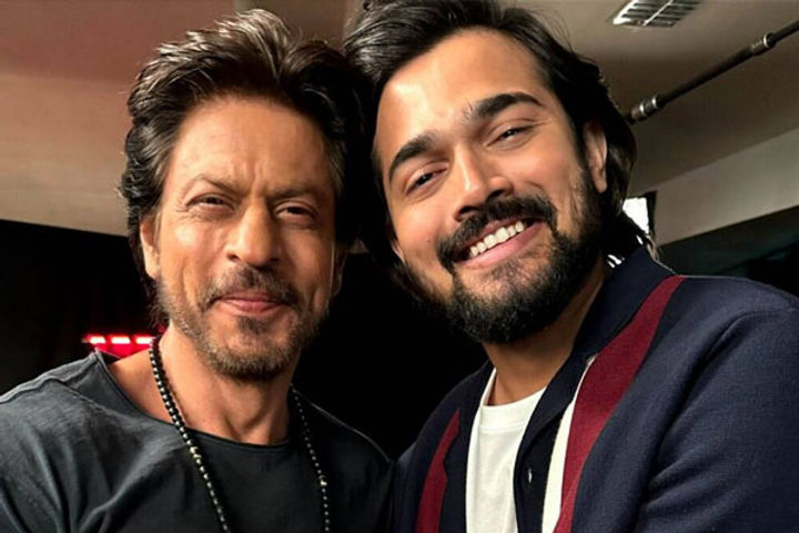 bhuvan bam seen with shah rukh khan shot in a fun way the promo video of pathaans ott release