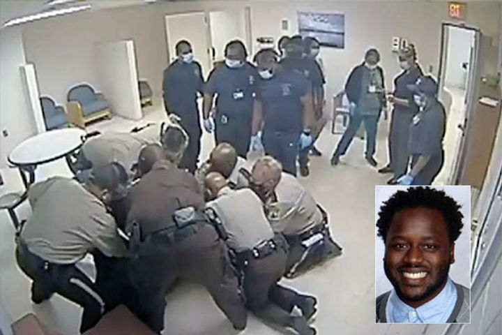 case of death of black in america video of mental hospital came